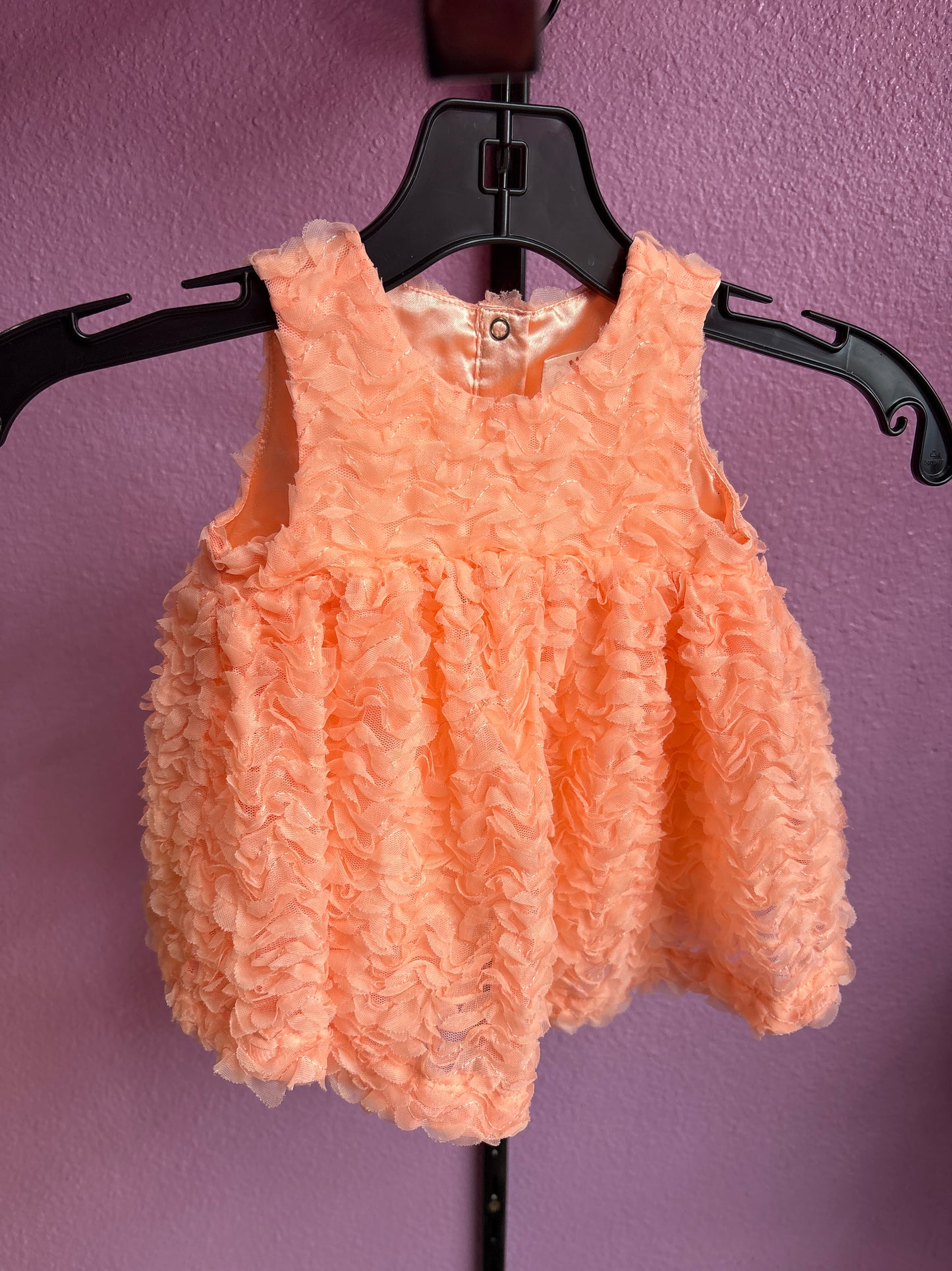 Orange Flower Dress