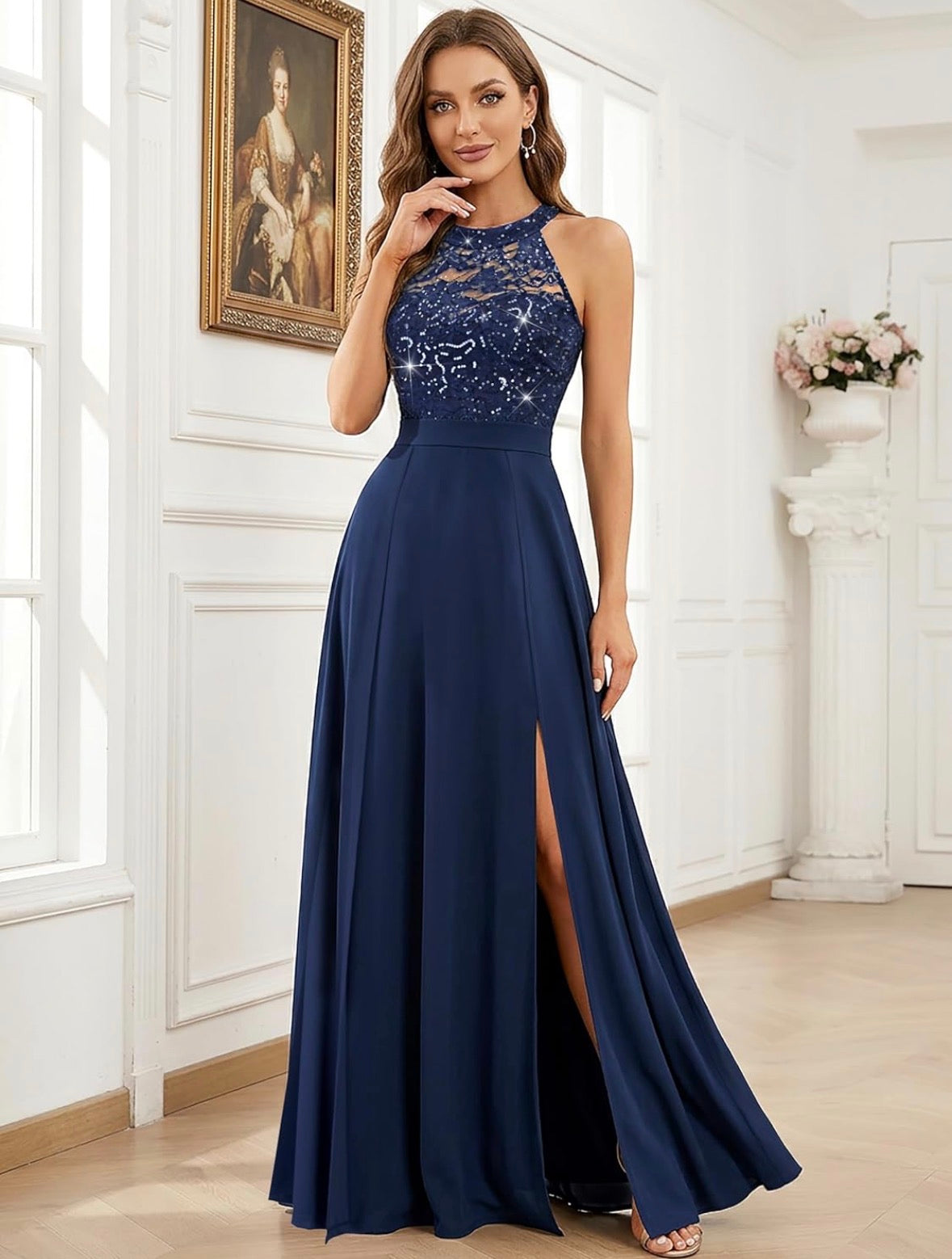 Vanna Halter Dress