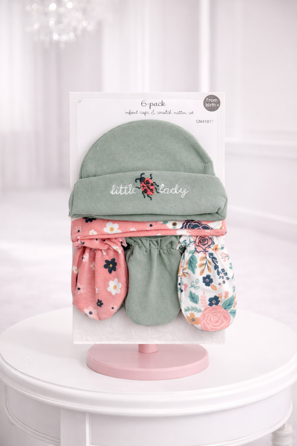 Little Lady Beanie/Mittens