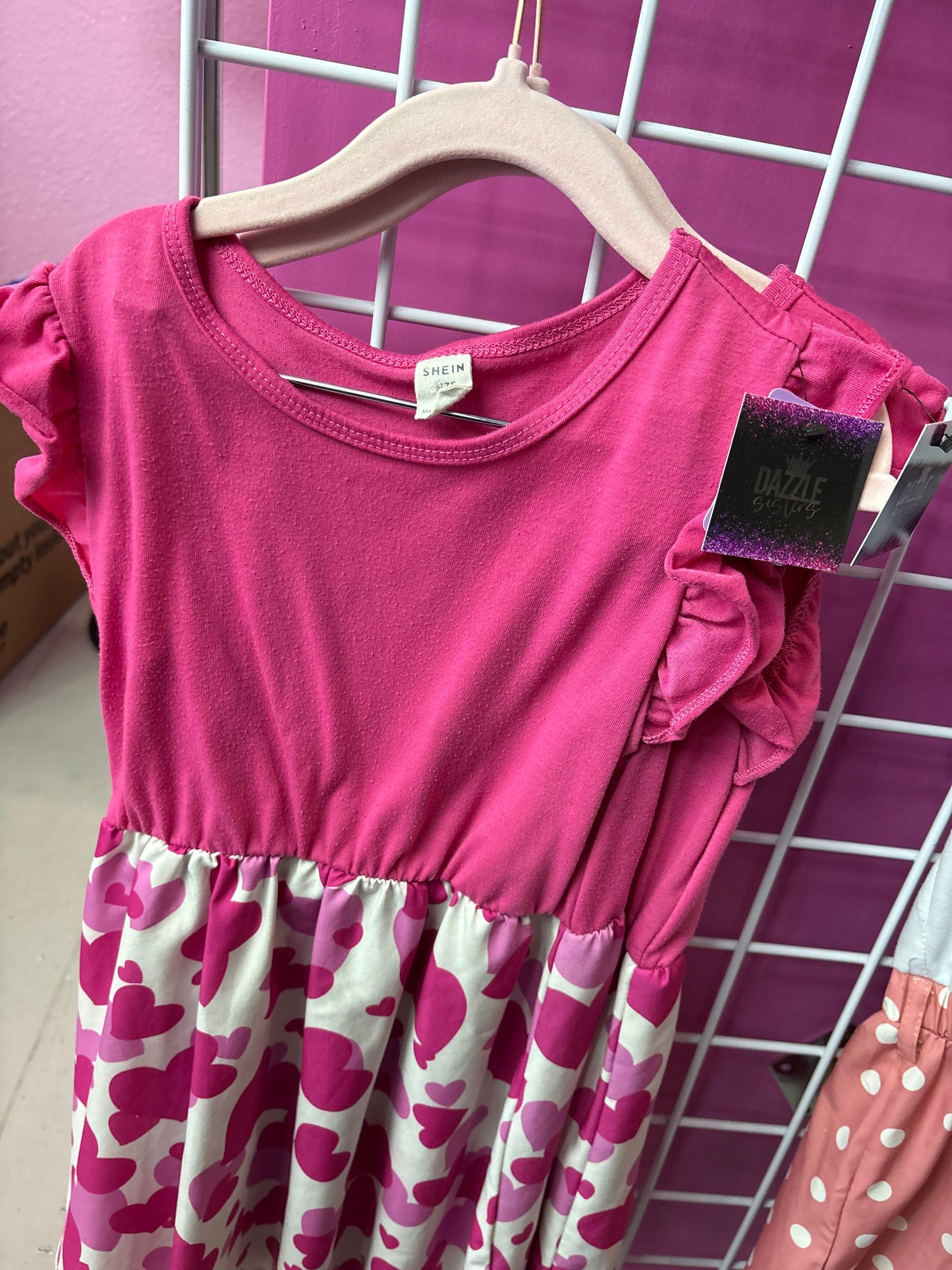Pink Hearts Dress