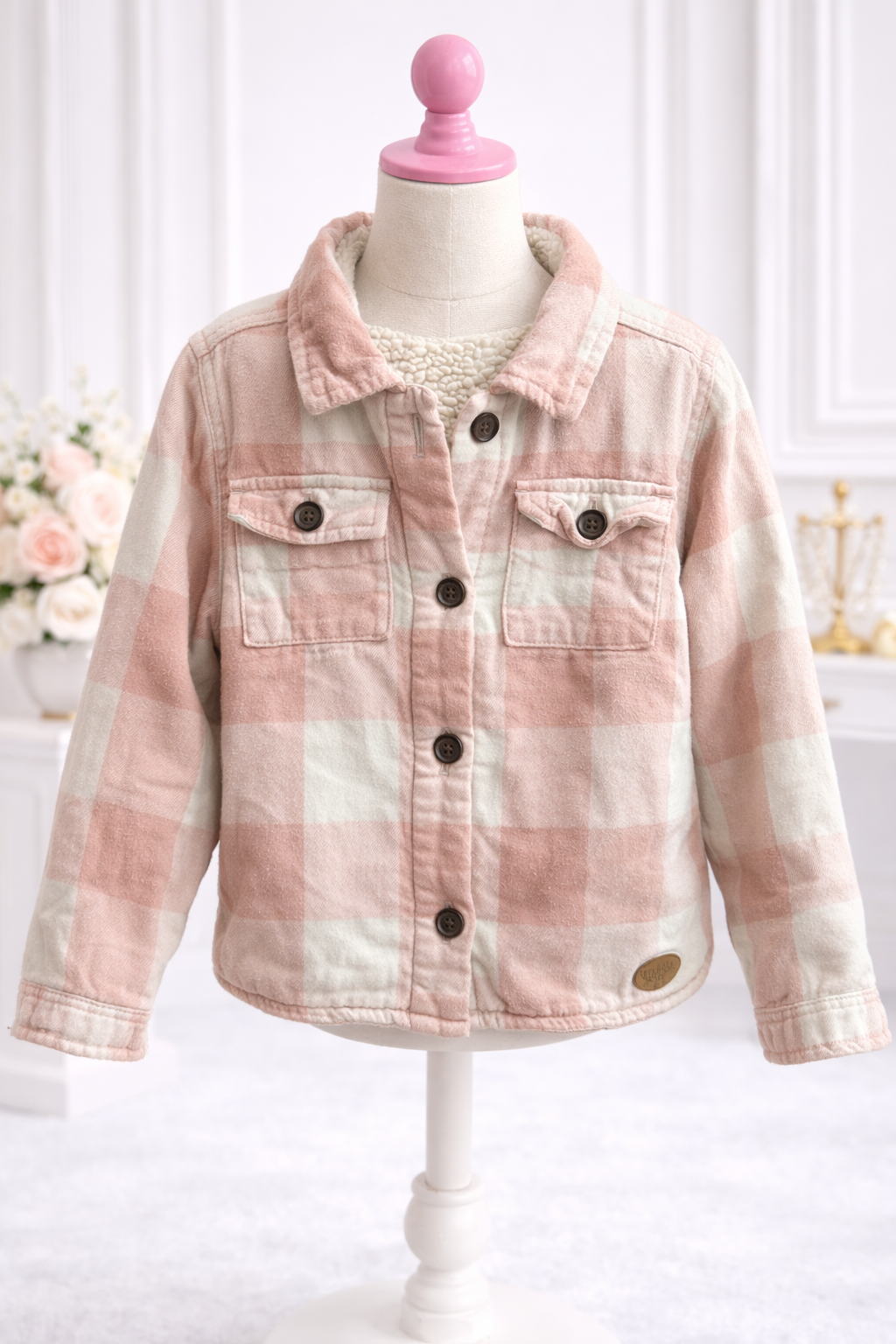 Pink Checkered