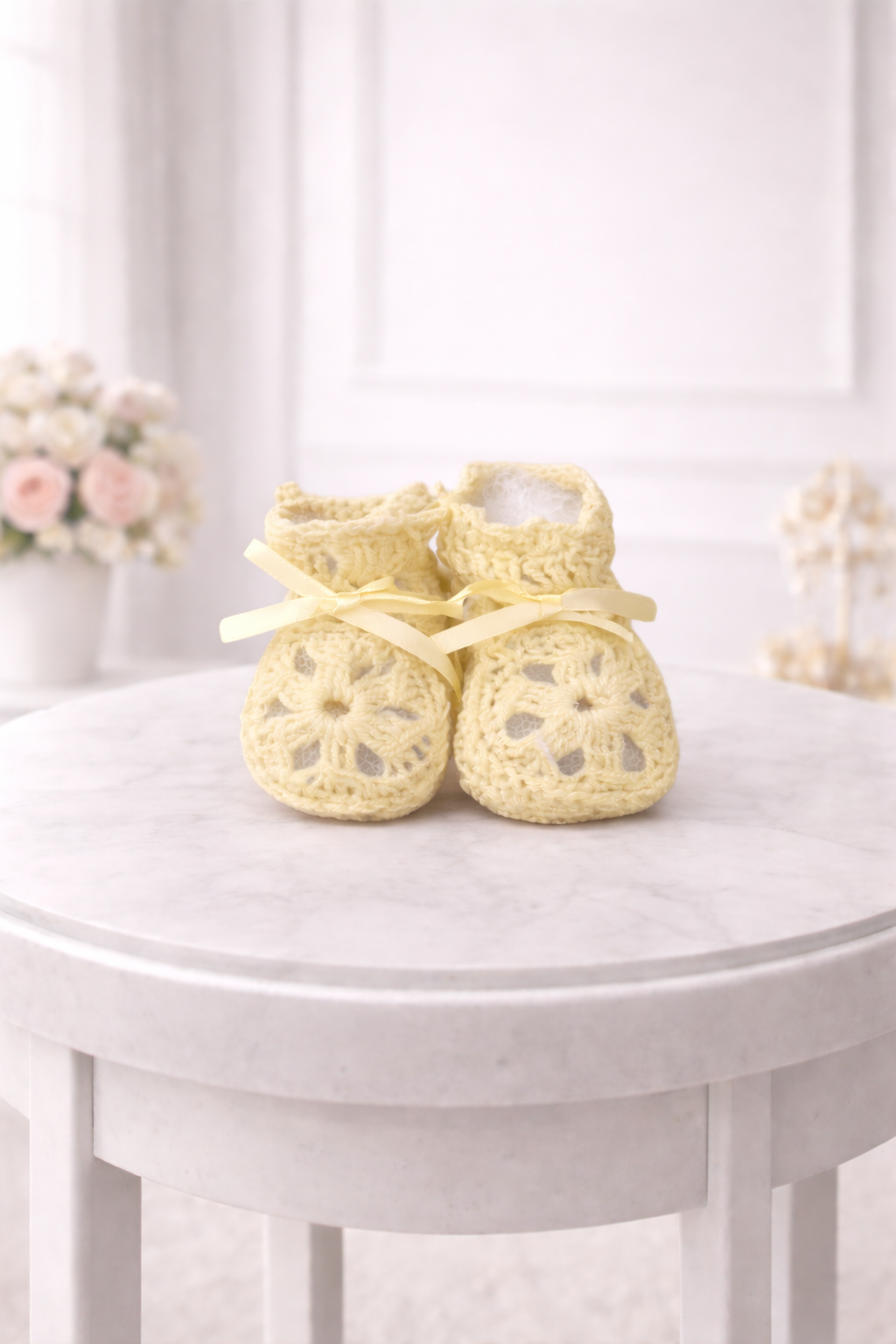 Knitted Baby Shoes