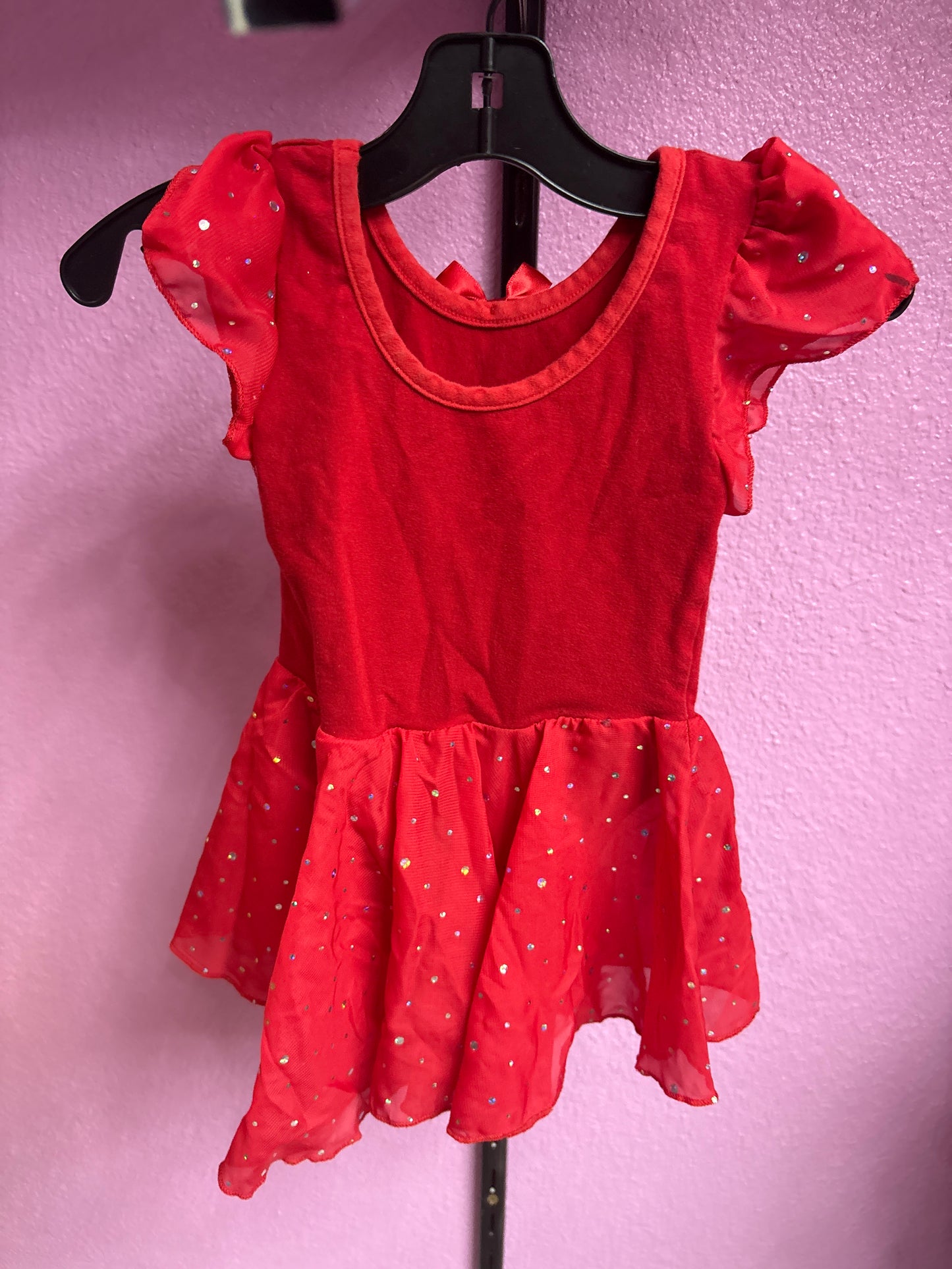 Glittery Red
