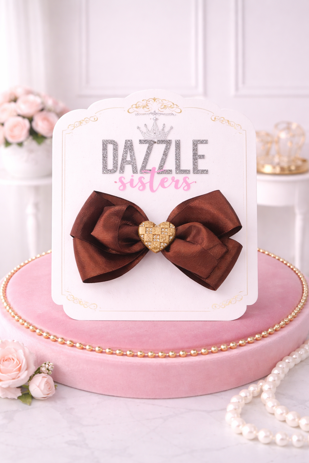 Brown Heart Dazzle