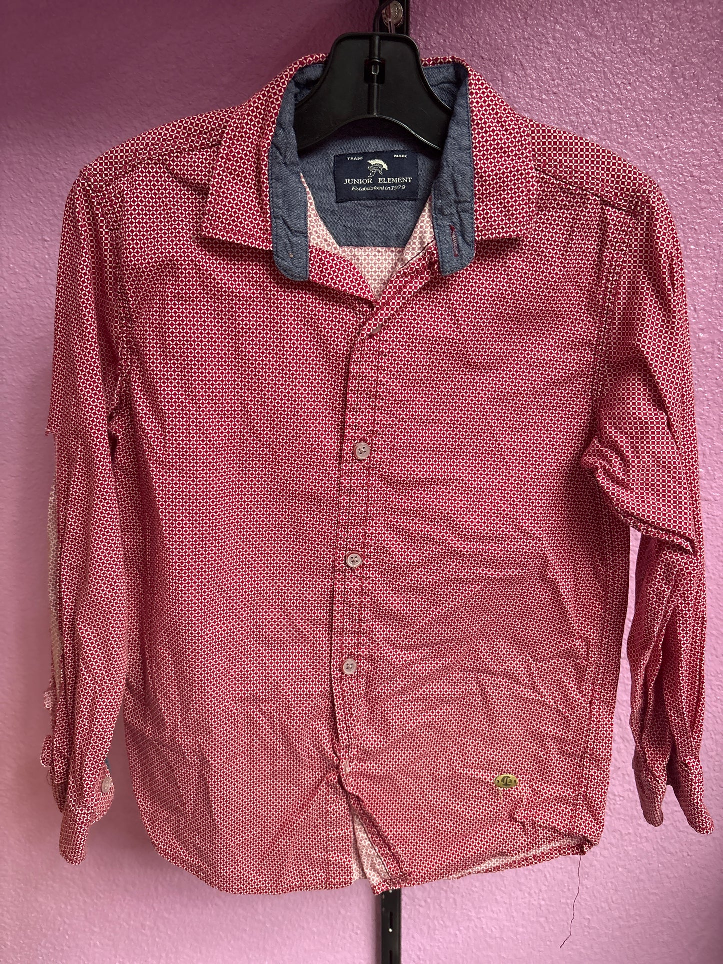 Pattered Button Up