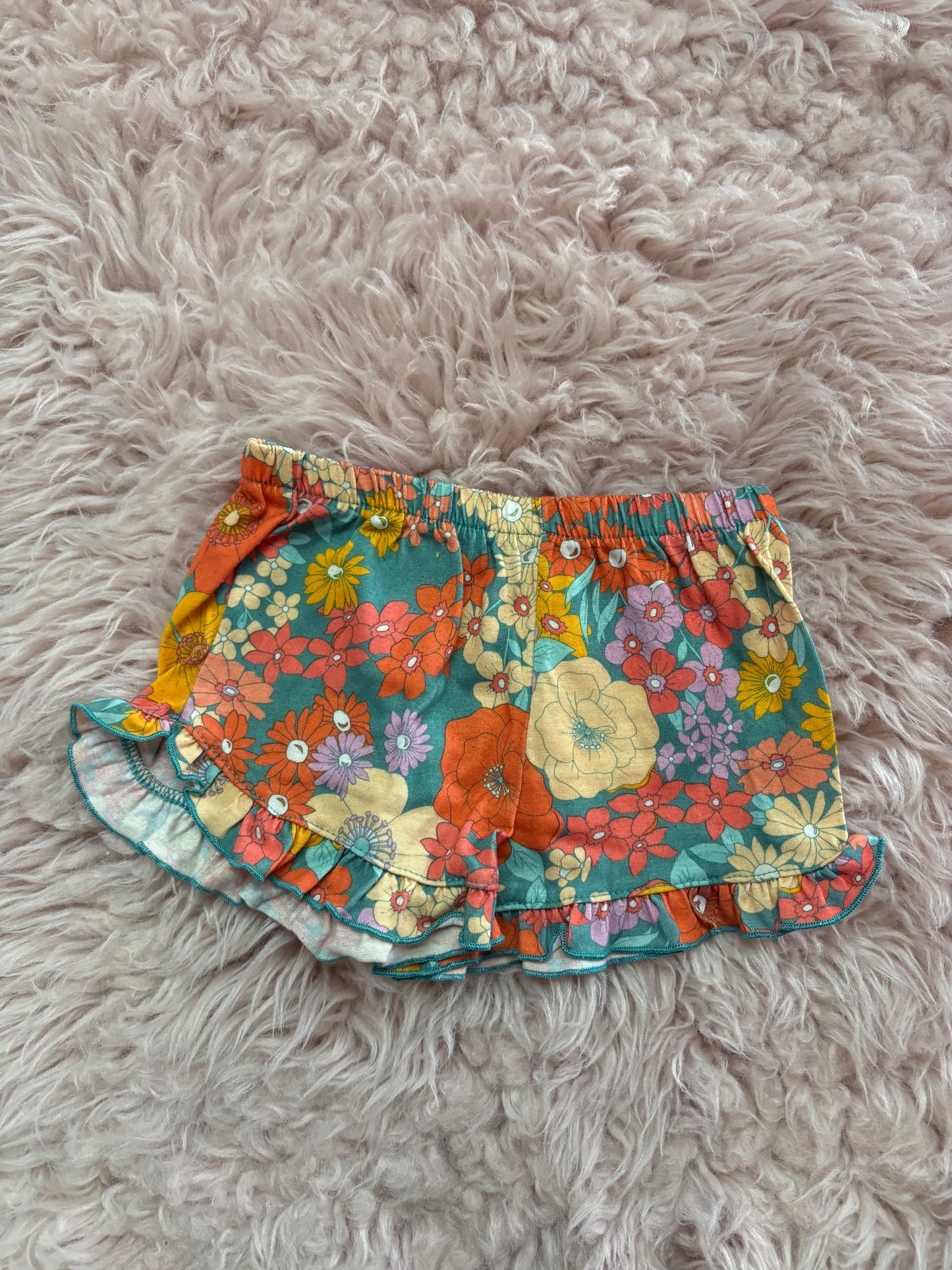 Flowery Shorts