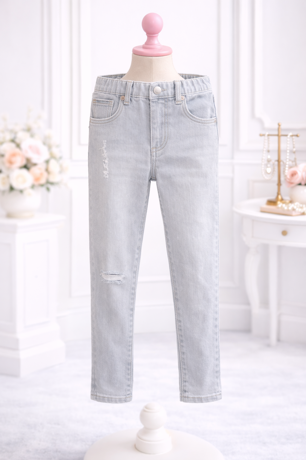 Grey jeans