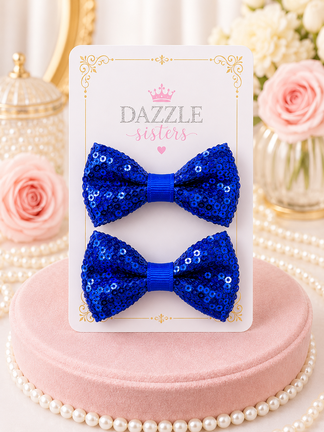 Twinkle Blue Bows