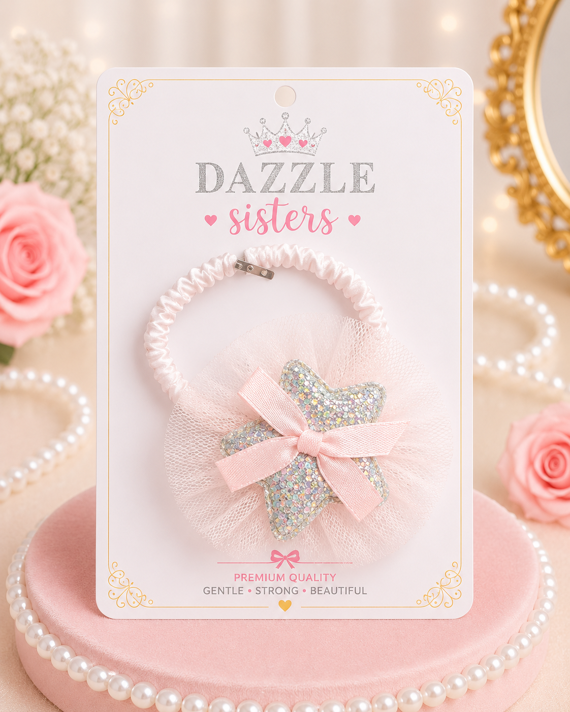 Rose Gold Star Headband