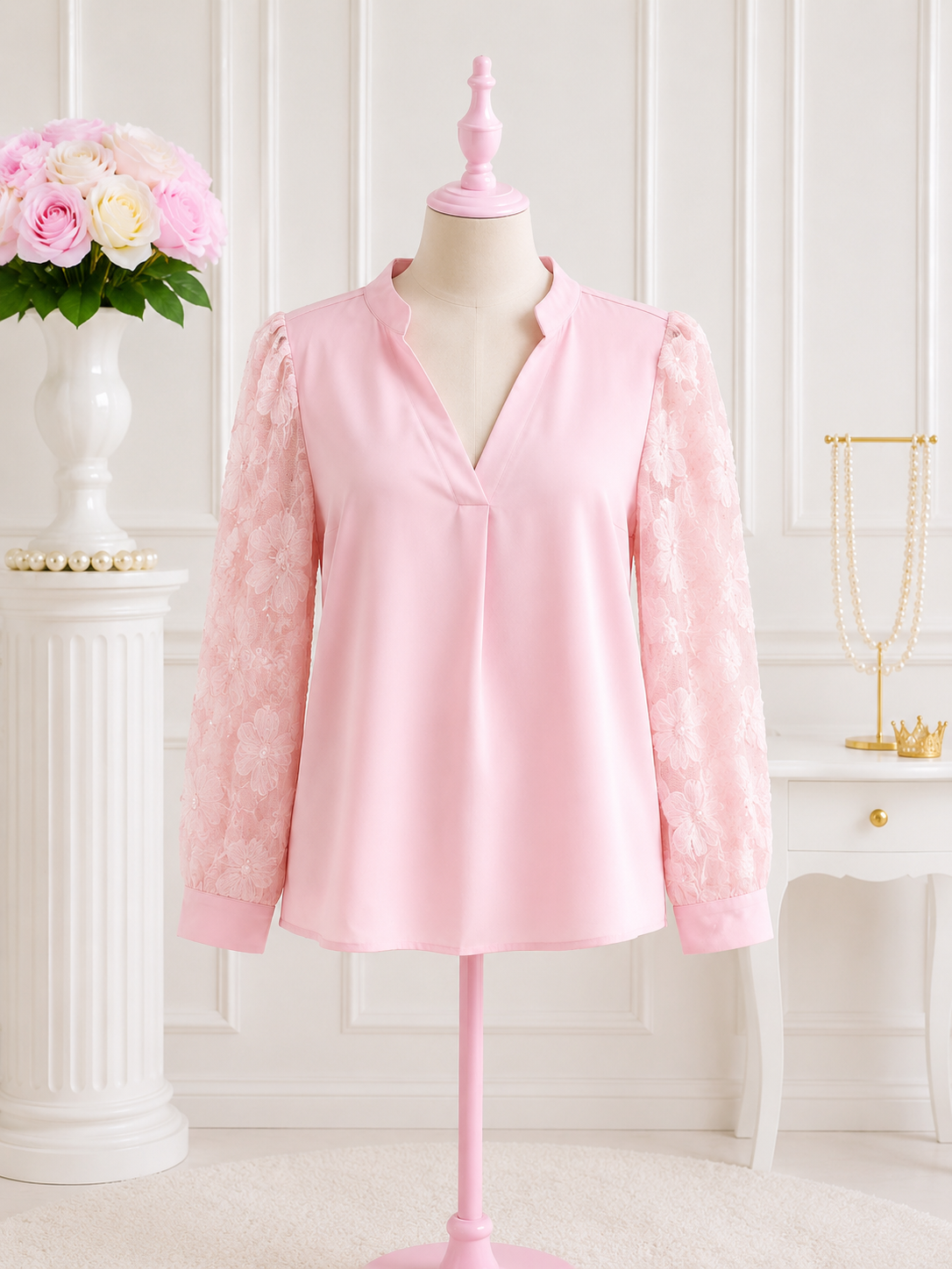 Pink Petals Blouse