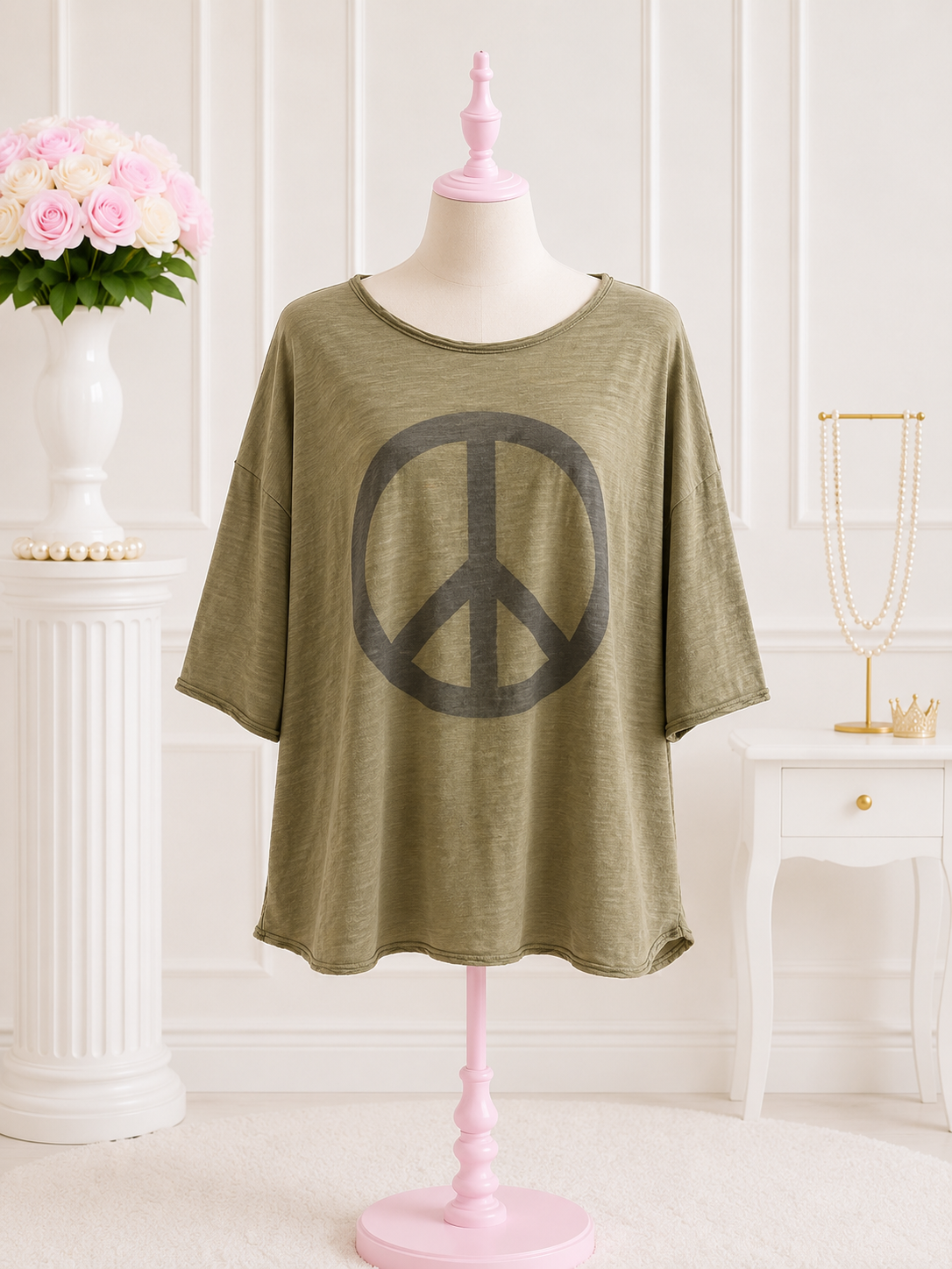 Boho Peace Top