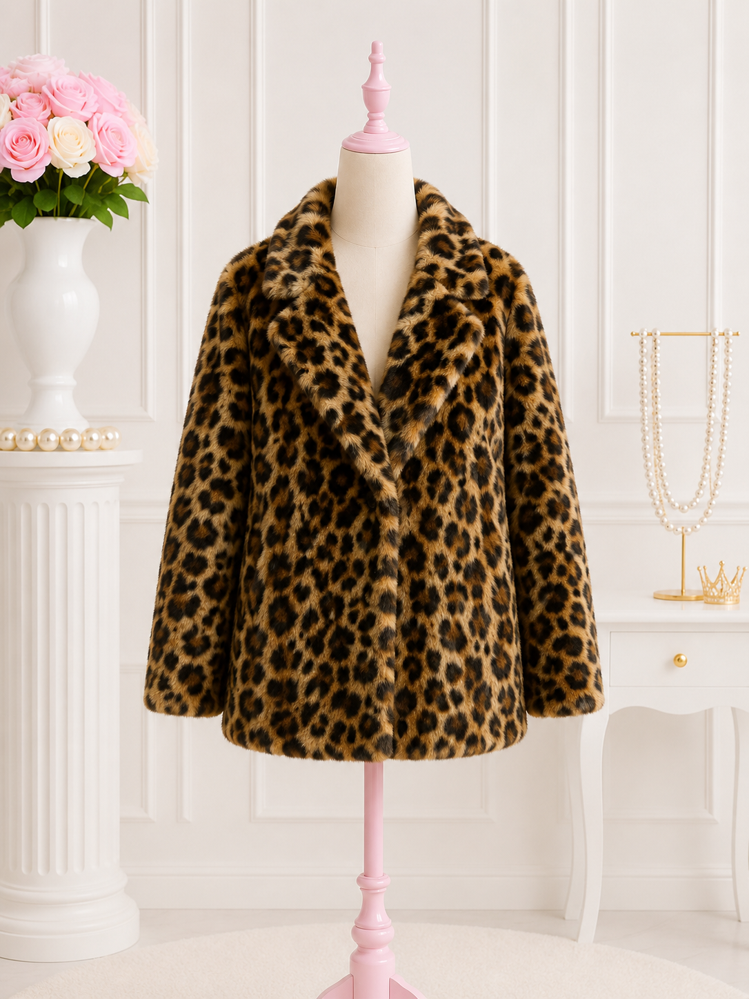 Wild Luxe Faux Fur Coat