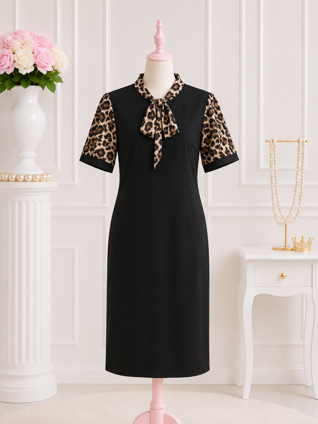 Wild Grace Midi Dress