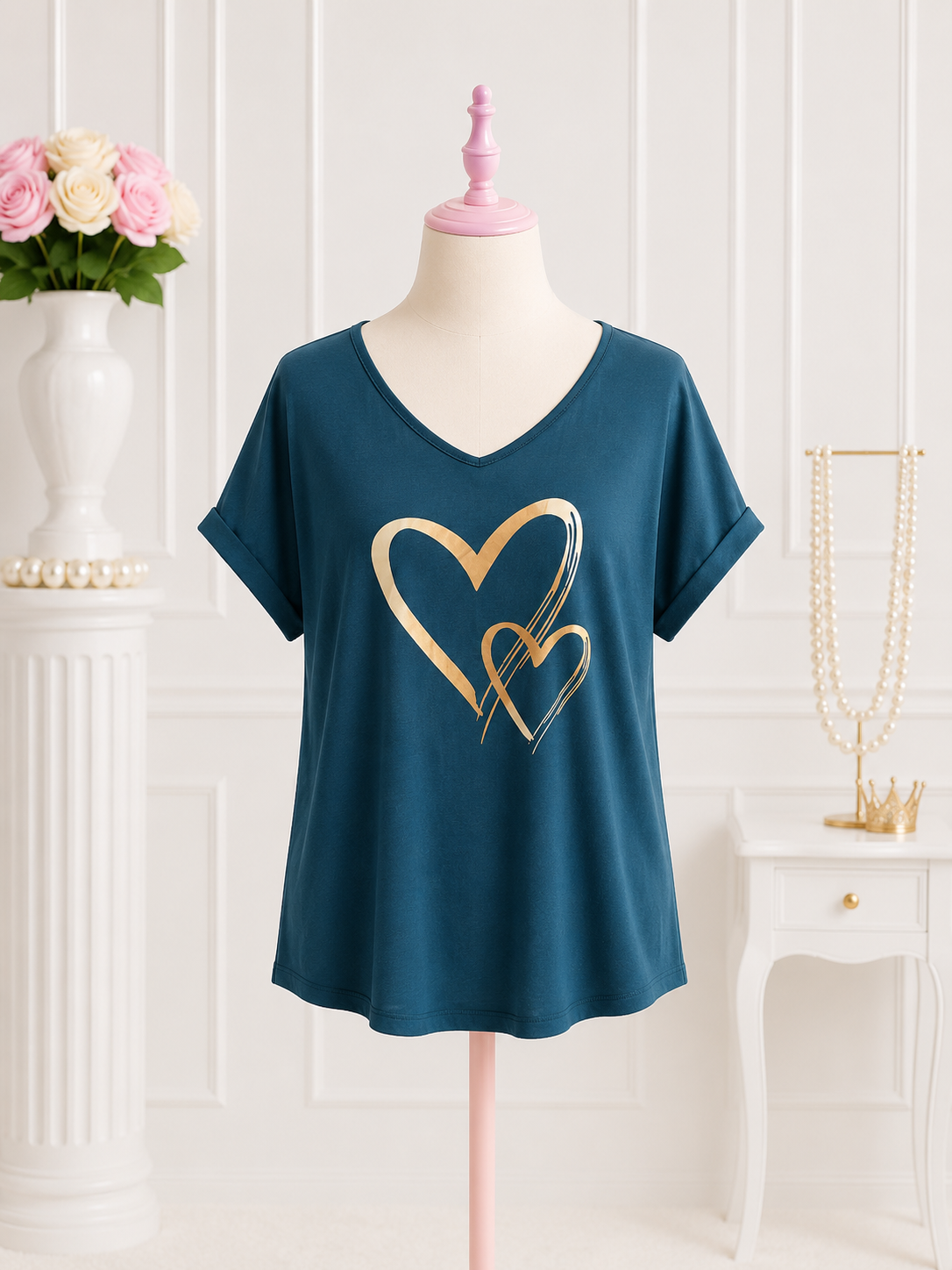 Golden Heart Top