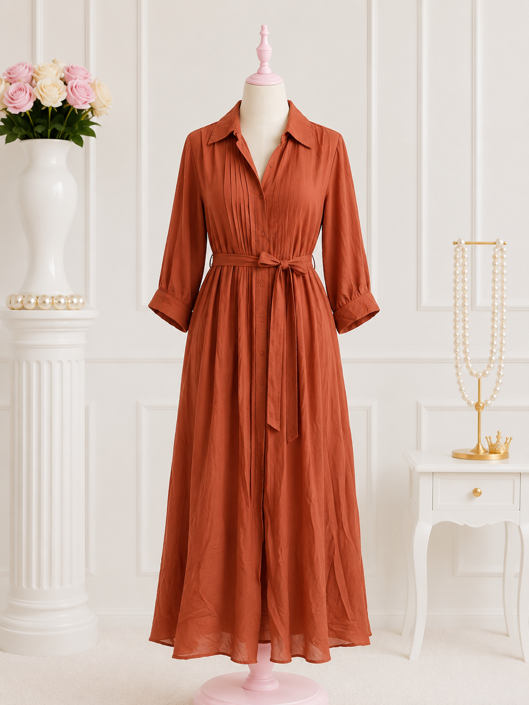 Cinnamon Charm Dress