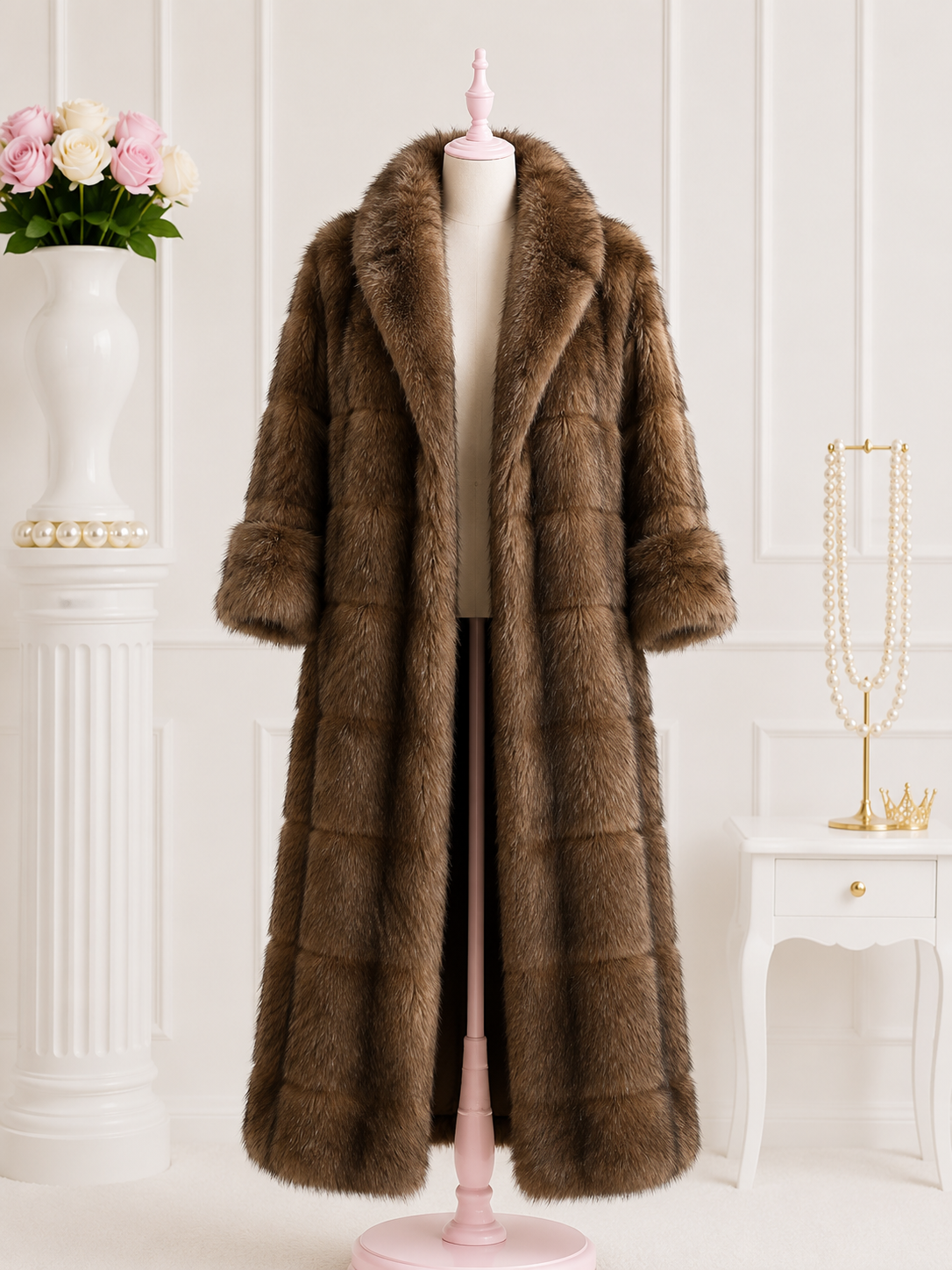 Luxe Faux Fur Coat