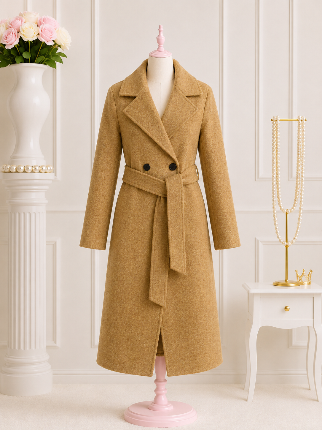 Camel Luxe Coat