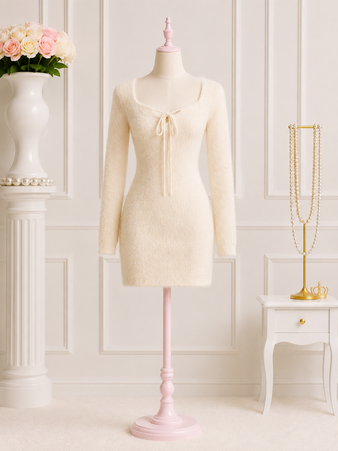 Snow Kiss Sweater Dress