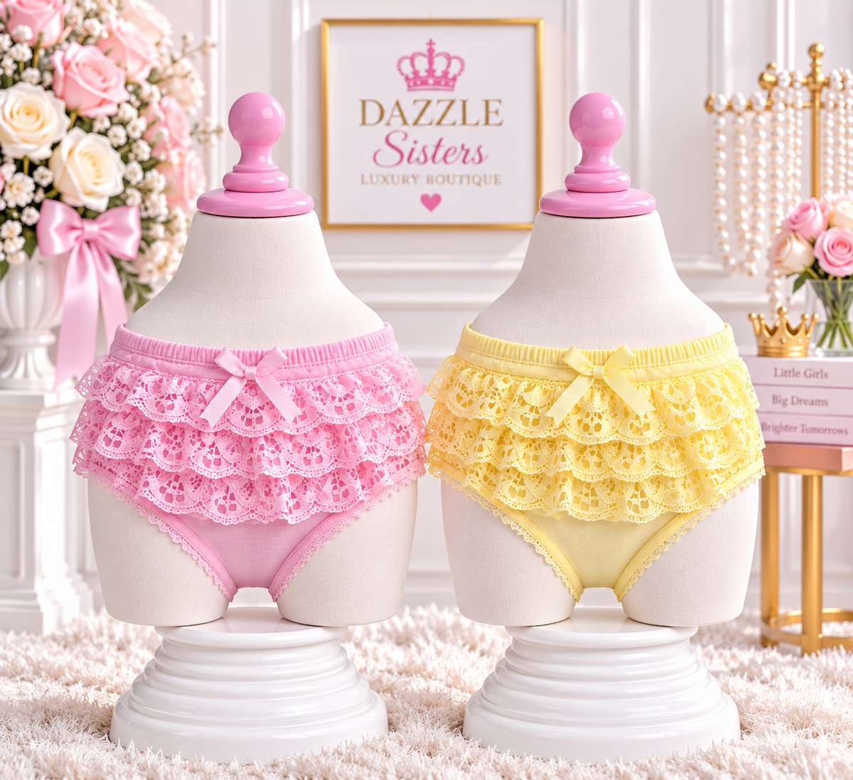 Pink Lemonade Ruffle Duo