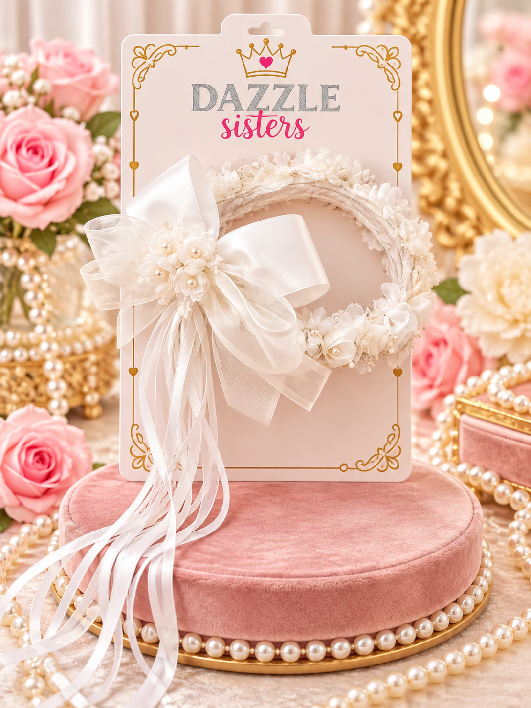 Dazzling Princess Pearl Halo