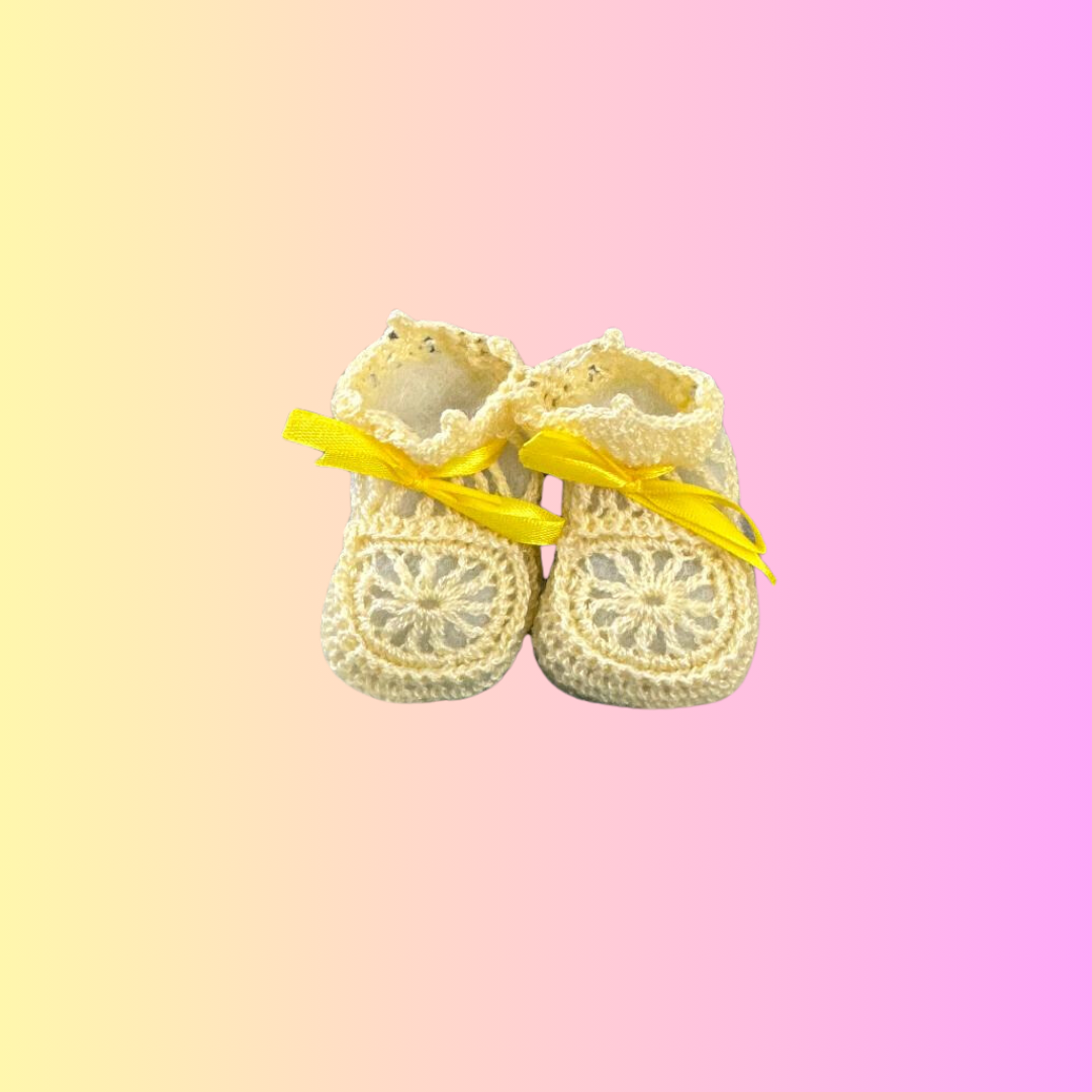 Knitted Baby Shoes