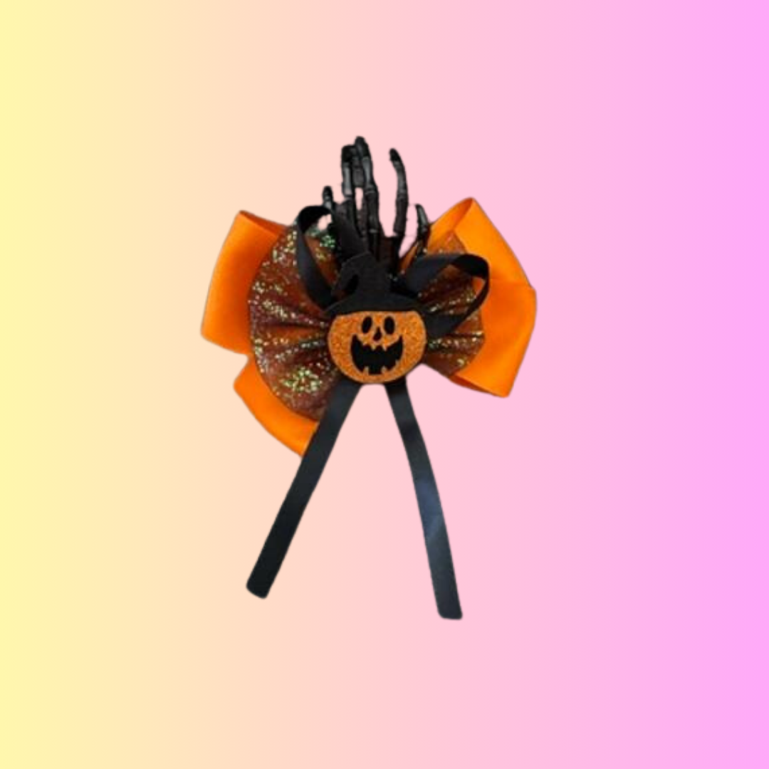 Pumkin Bow Orange