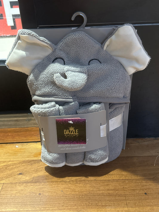 Elephant Grey Towel Set