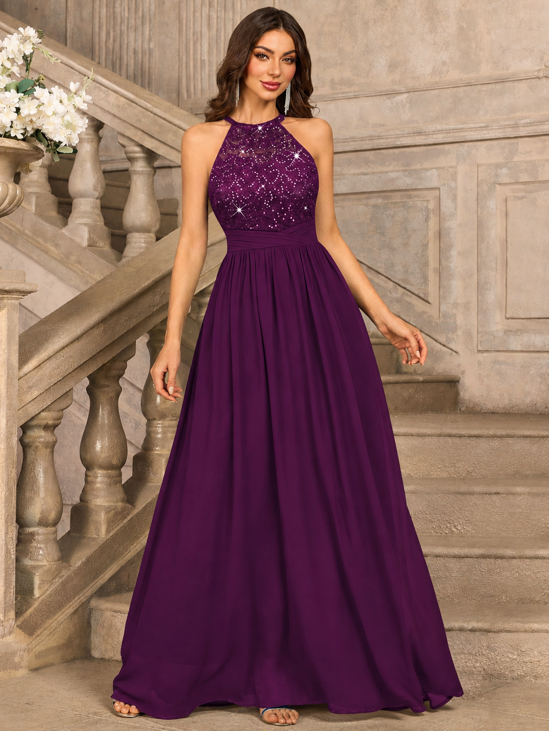 Cecilia Sleeveless Maxi Dress