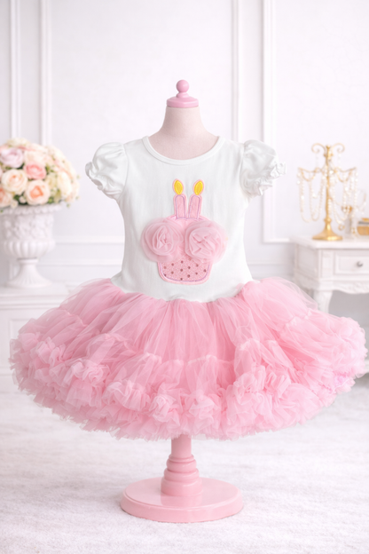 Birthday Cupcake Pink Tutu