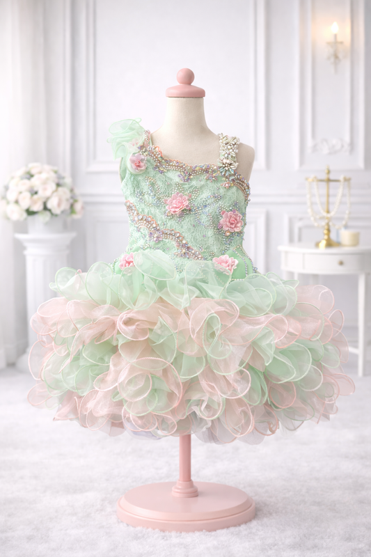 Pastel Garden Glam Dress