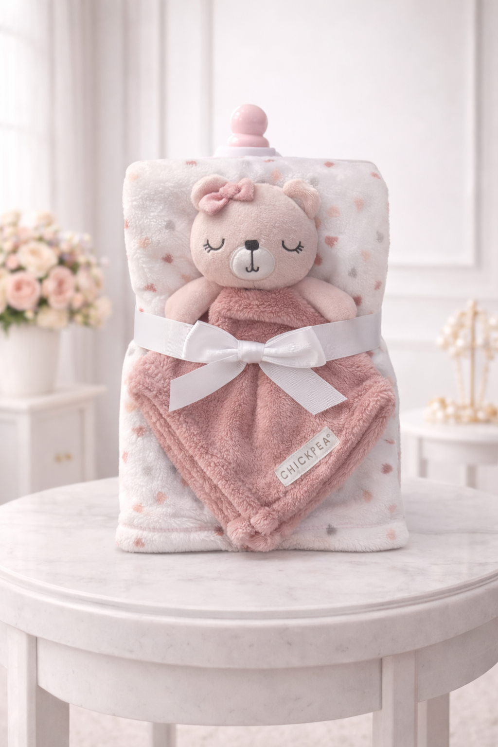 Pinky Bear Blanky