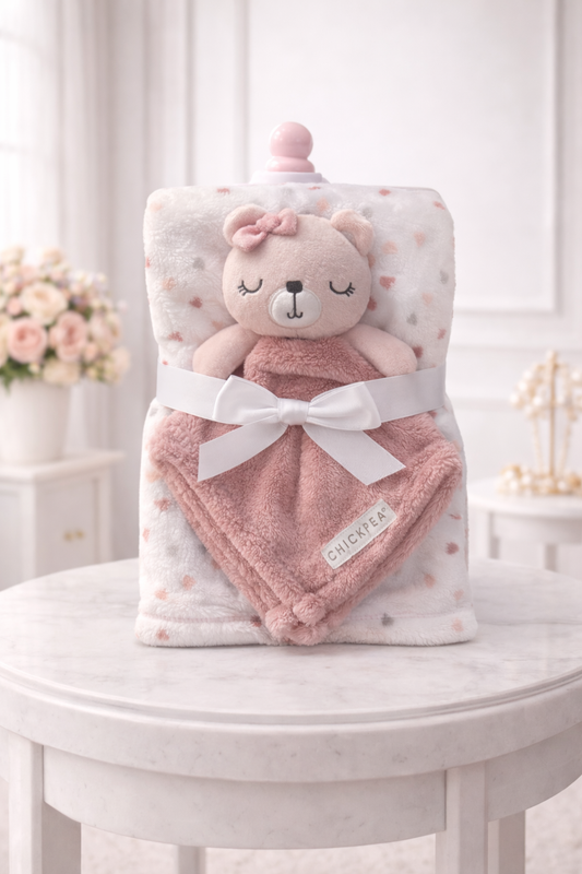 Pinky Bear Blanky