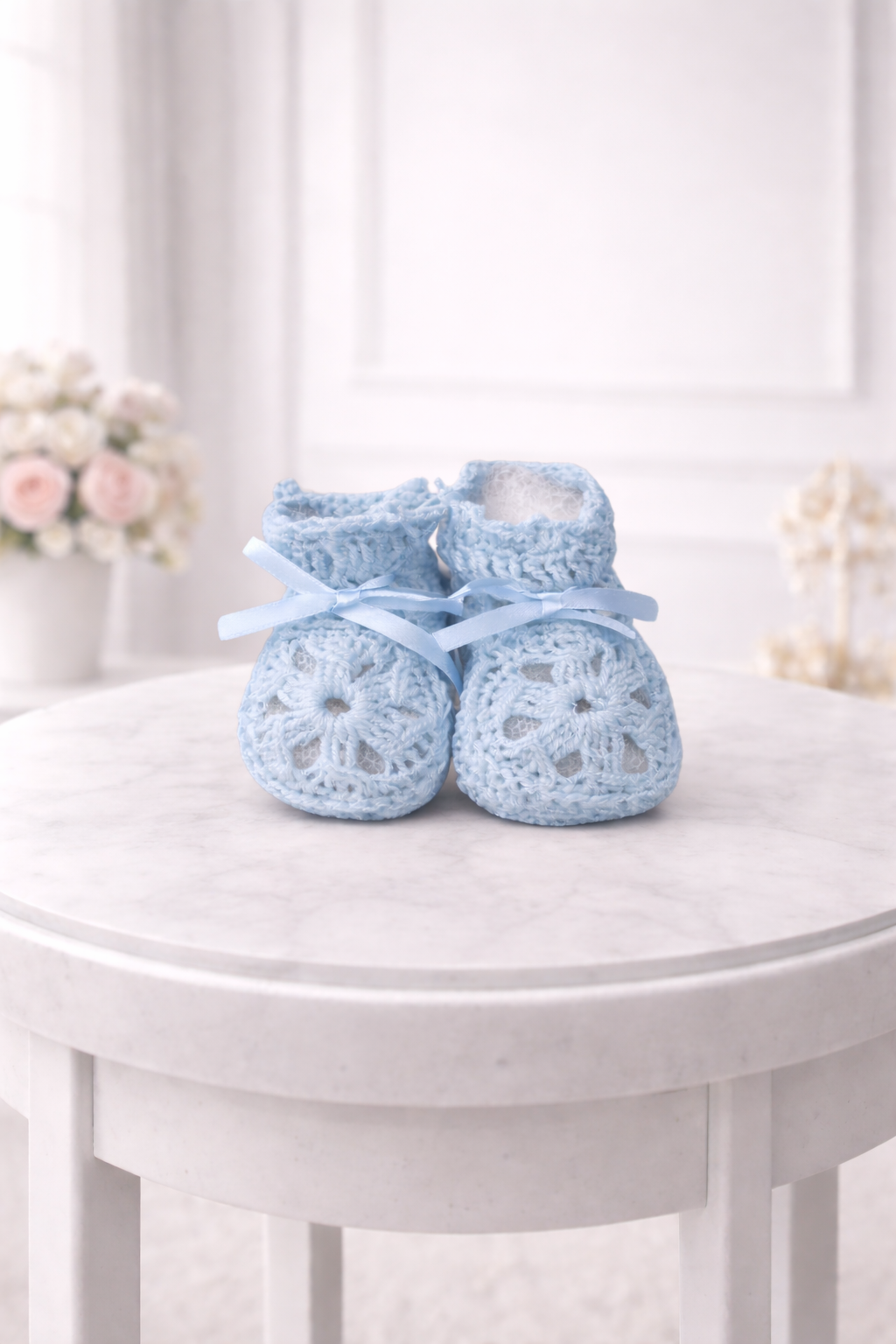 Knitted Baby Shoes