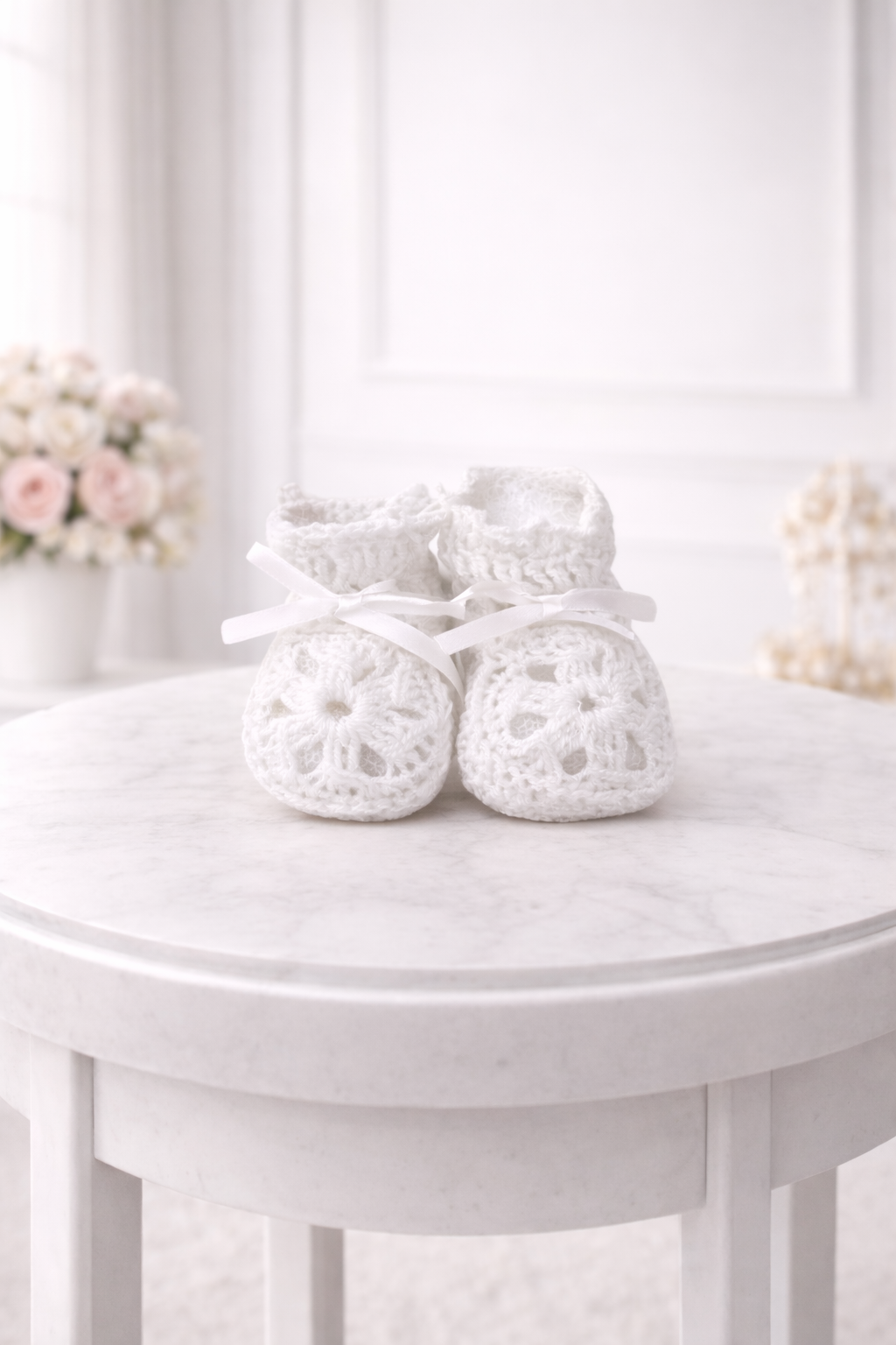 Knitted Baby Shoes