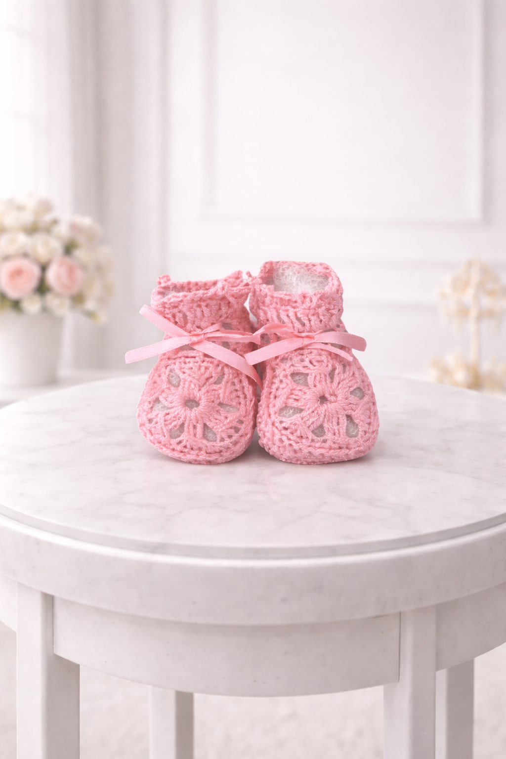 Knitted Baby Shoes