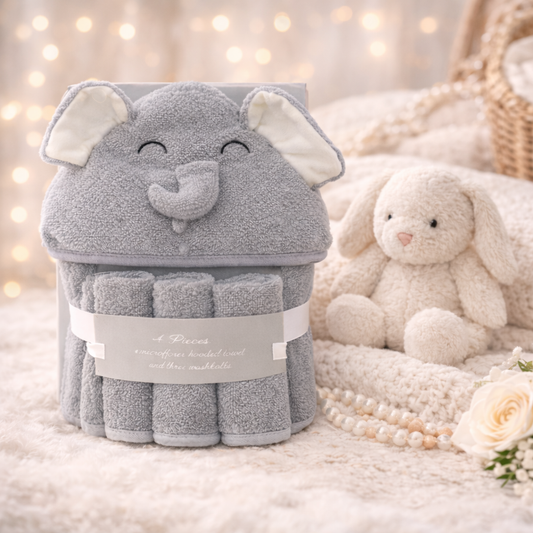 Elephant Grey Towel Set