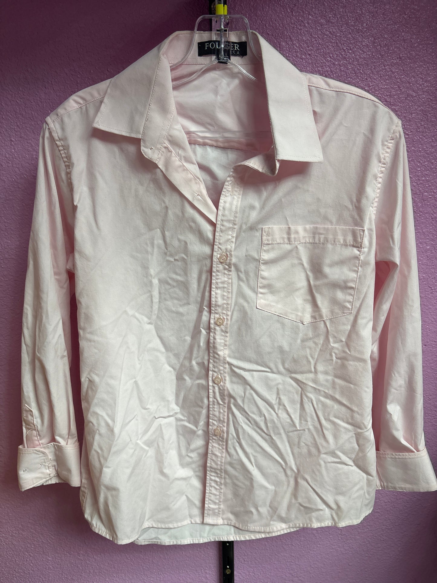 Pink Button Up
