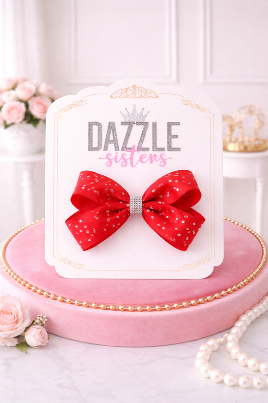 Red Dazzle Bow