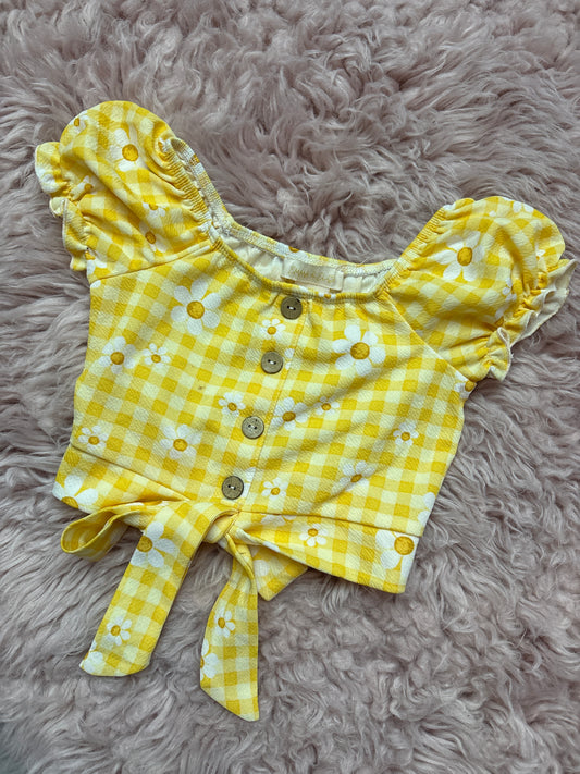 Yellow Sunflower Top