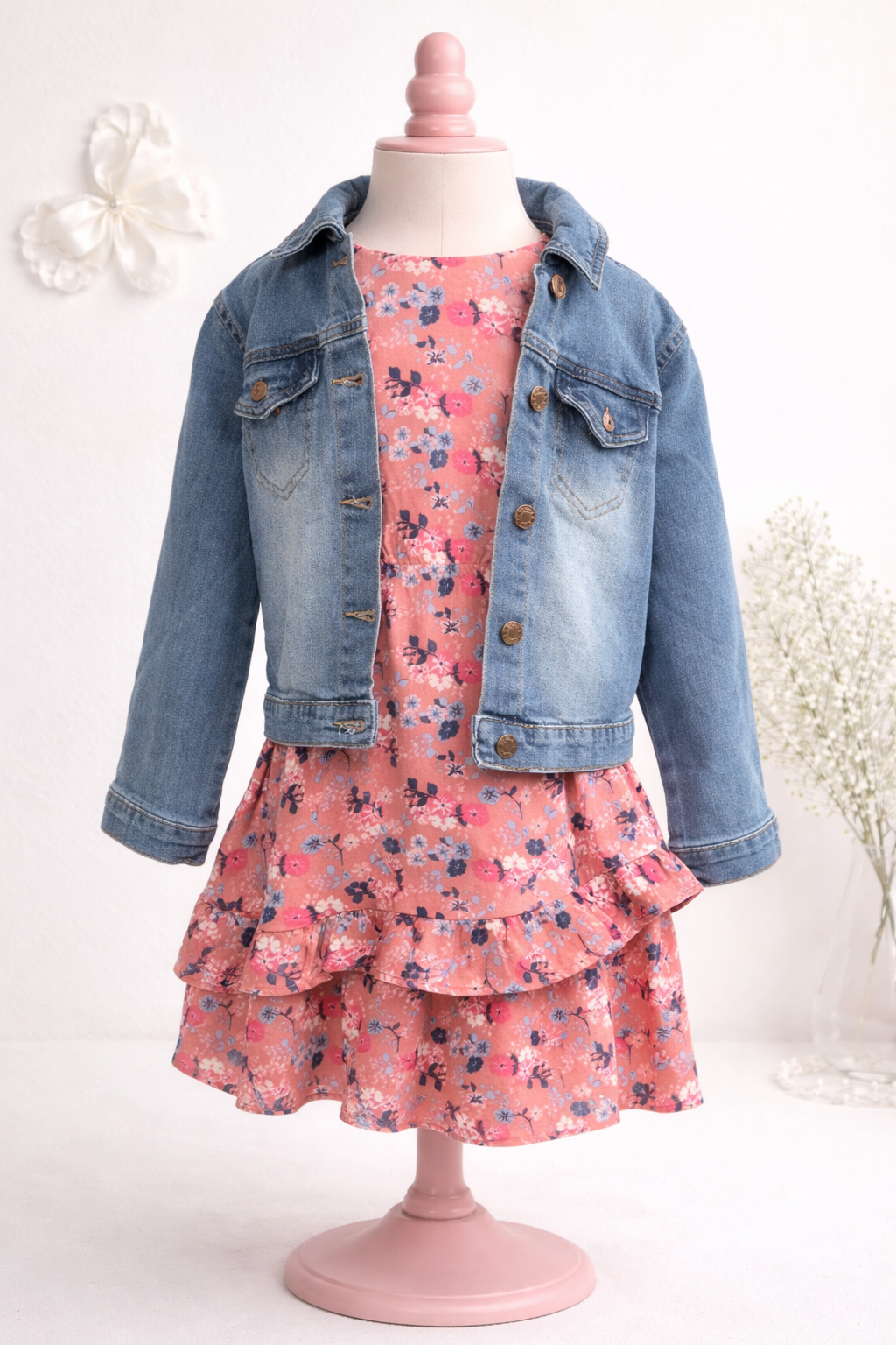 Denim In Pink