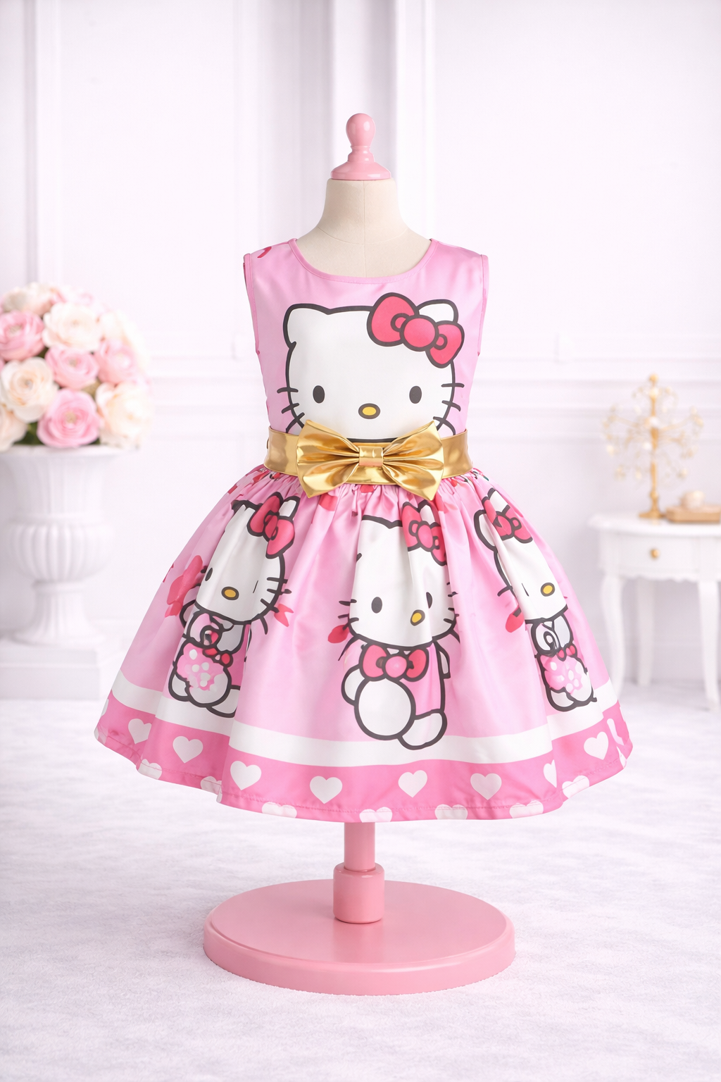 Hello Kitty Gold Wrapped