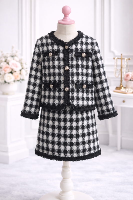 Checkered Black