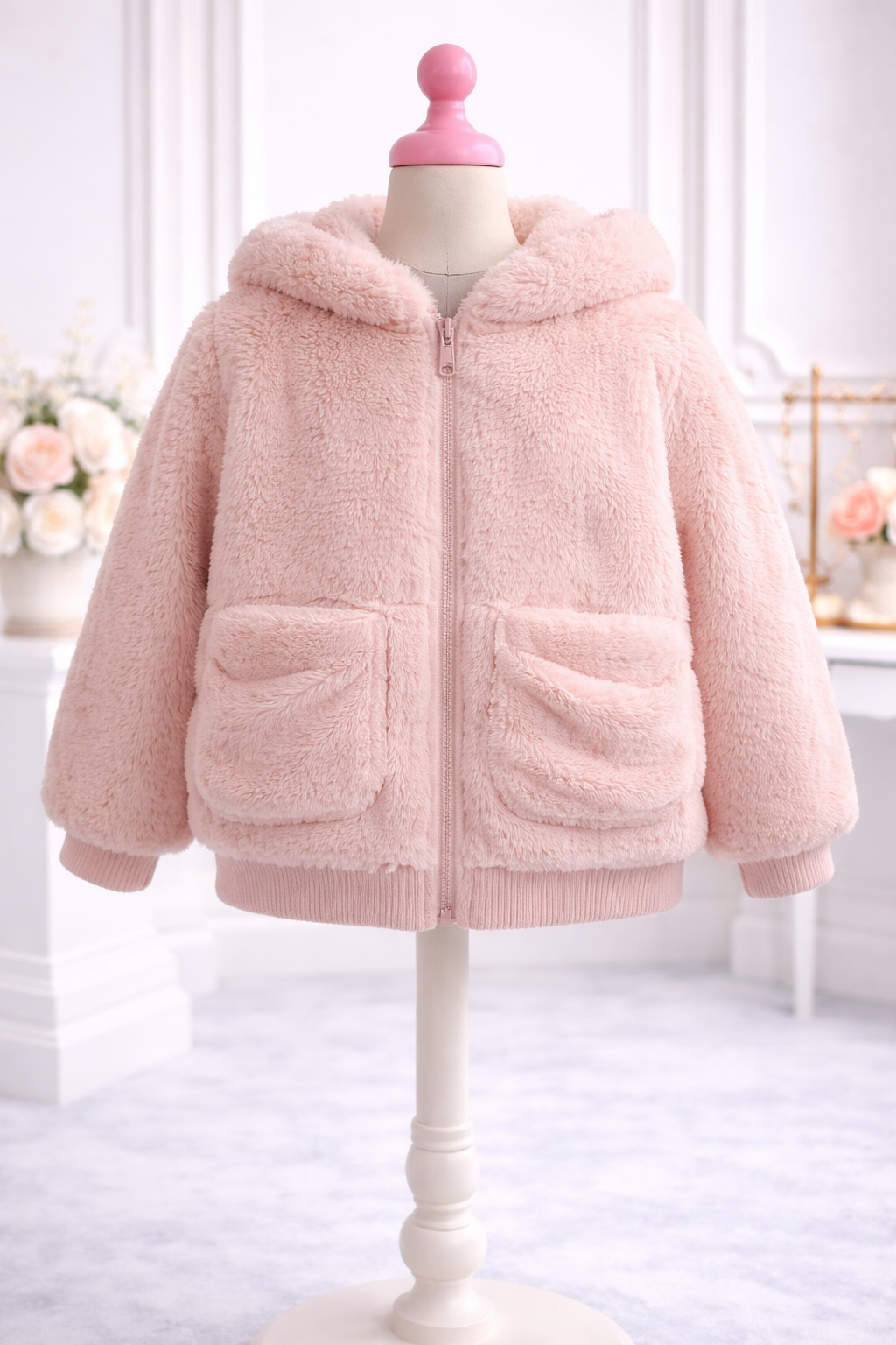 Fluffy pink