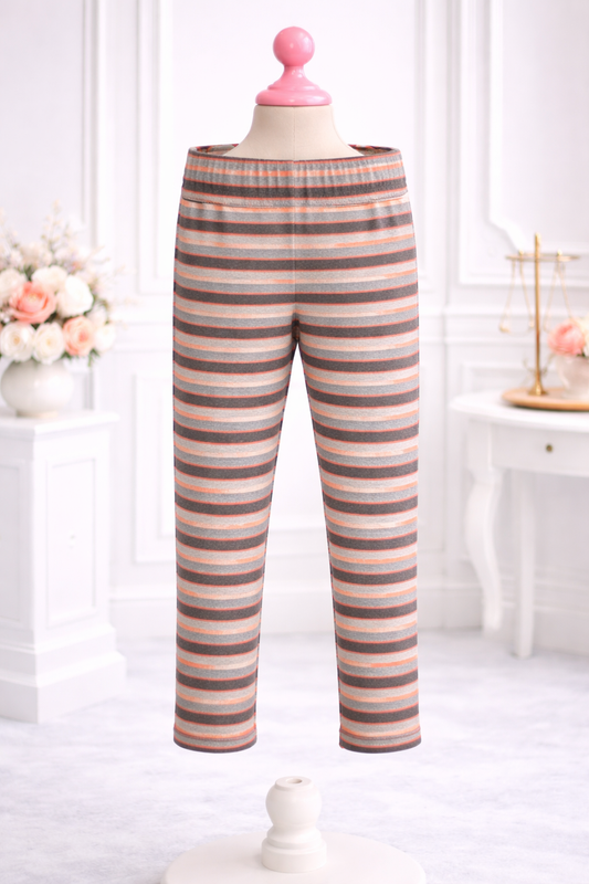 Striped legging