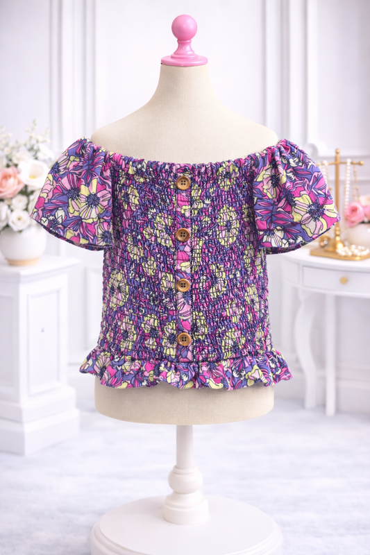 Flowery T shirt