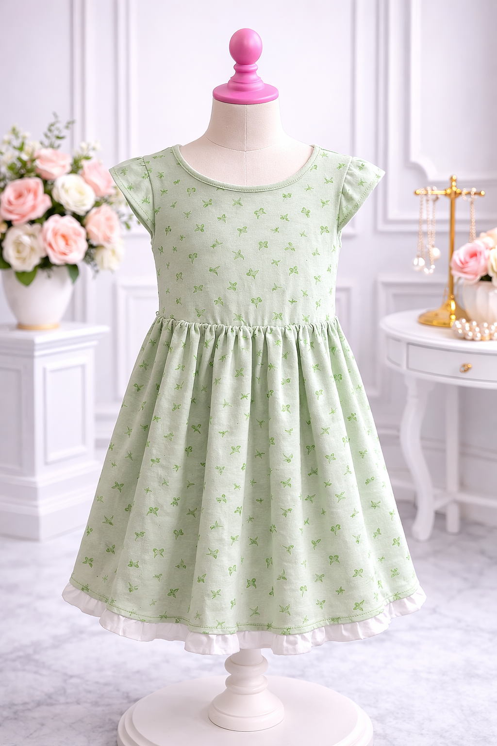 Mint Green Dress