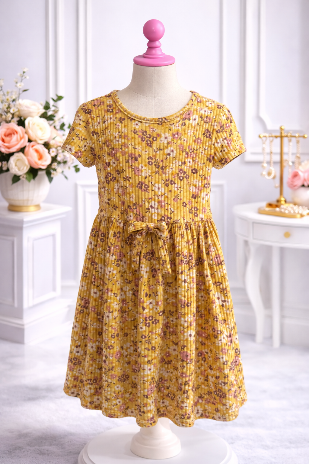 Spring Yellow Dress