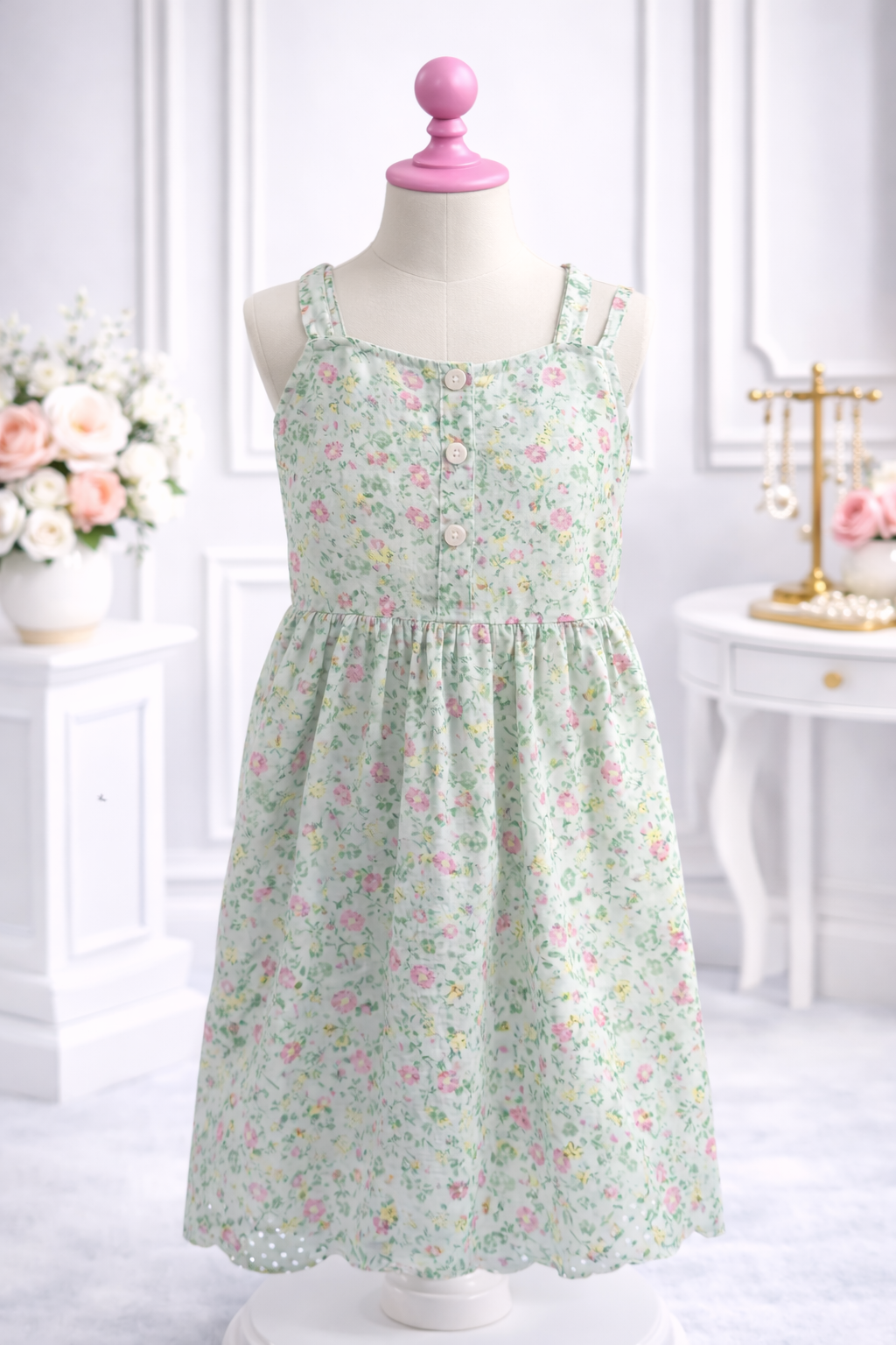Mint Green Flowers