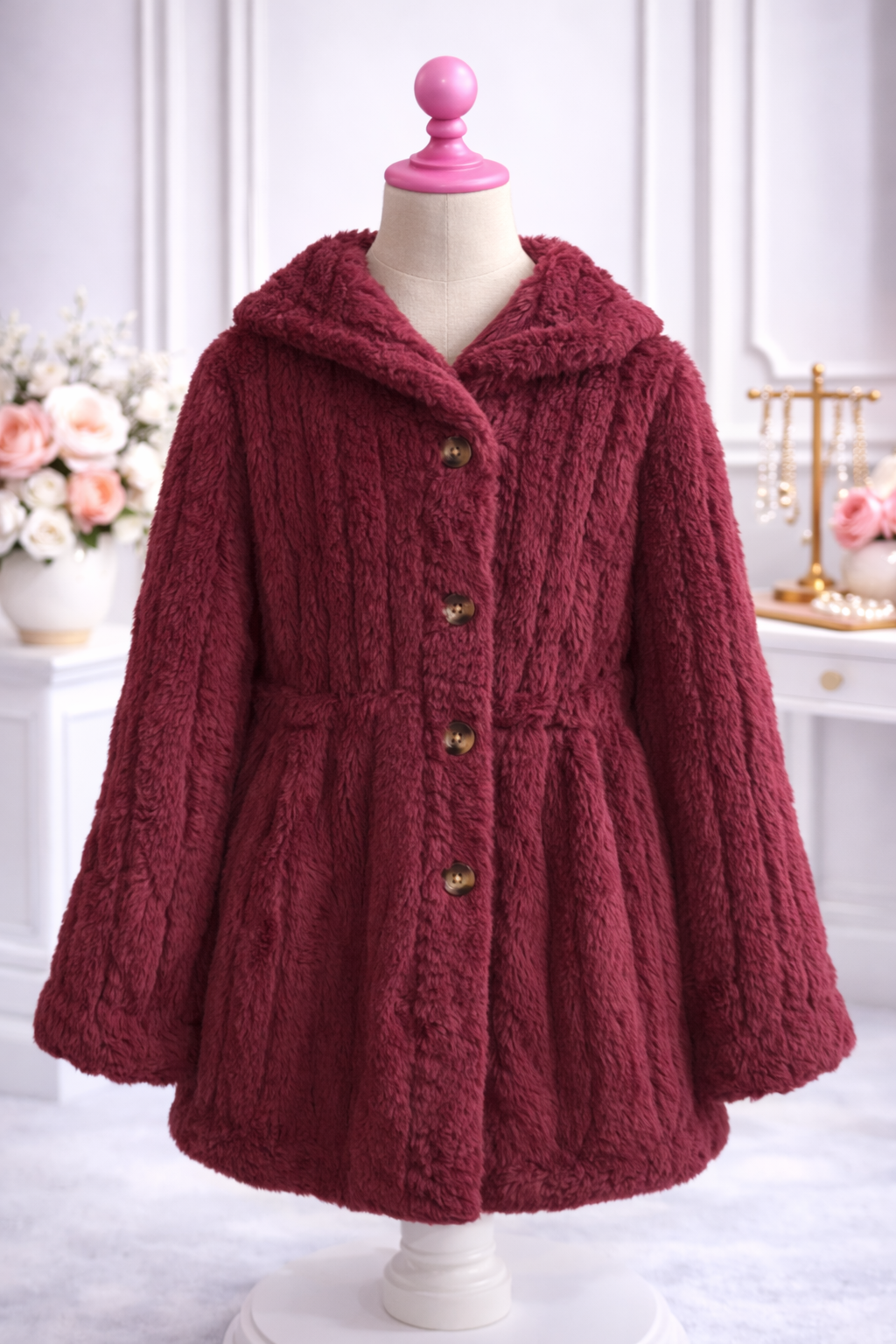 Wine Red Coat