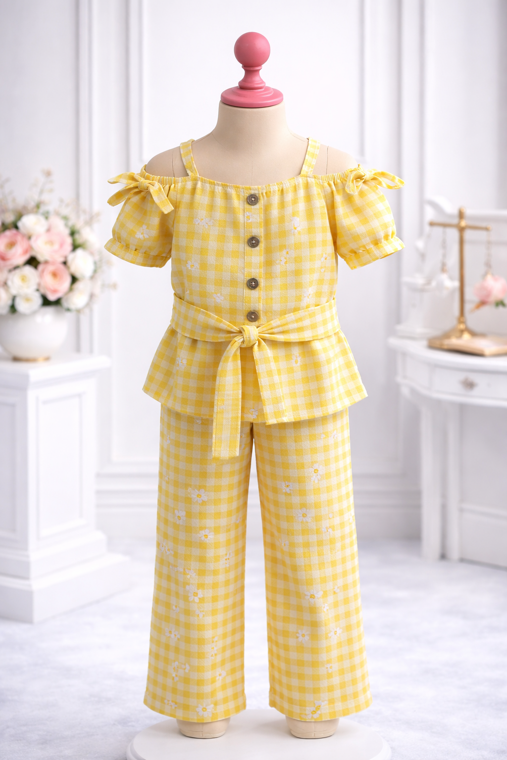 Checkered Yellow